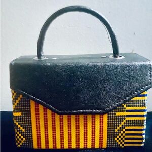 African mini purse
